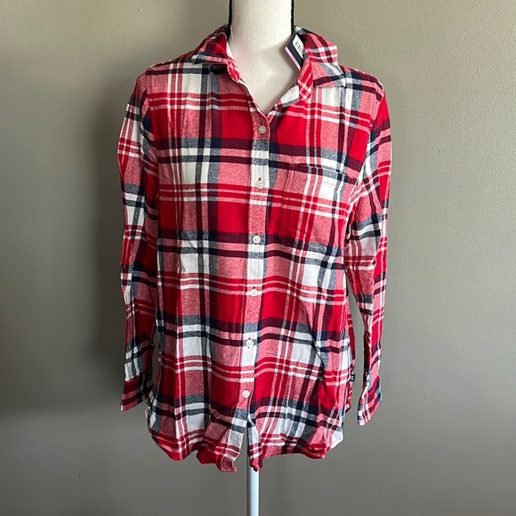 NWT Gap flannel shirt - Picture 1 of 4
